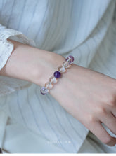 Wanqingyan | Clear Quartz & Amethyst Bracelet – Success & Calm